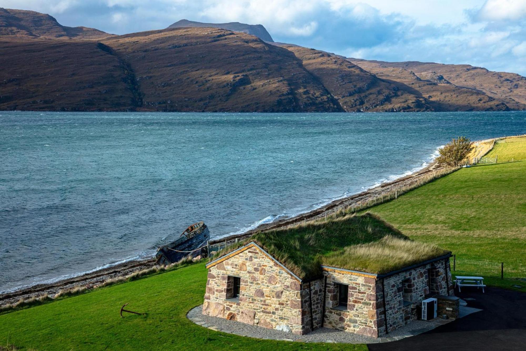 The Wreck - Lochside Cottage Dog Friendly Ullapool Eksteriør billede